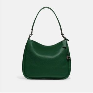 Excellent used condition- Coach Cary shoulder bag in Dark Pine